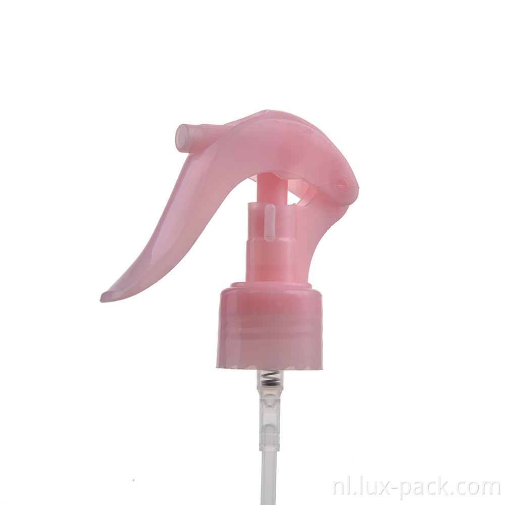 Plastic pompfles Dispenser Handmatige druk waterpomp sproeier tigger spuitfles spuitmondstuk mini trigger spuiter